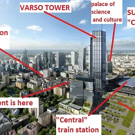 Daire Center Chmielna 100 *