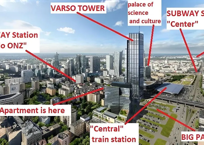 Daire Center Chmielna 100 *